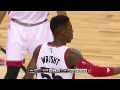 Raptors Highlights: Wright To The Rim - February 26, 2017