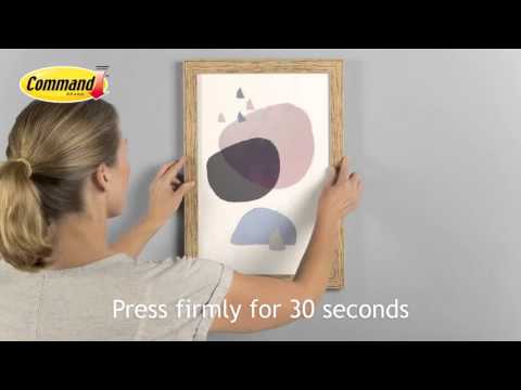 How to use Command Picture Hanging Strips