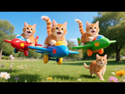 Mama Cat Trims Fur on the Farm and Makes Tiger Hat For Kittens At Home🐾🎩🐯