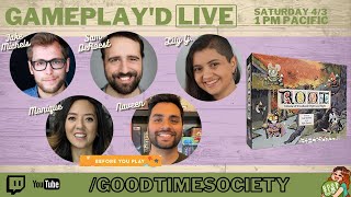Root Playthrough | Gameplay'd Live with Jake, Lily G, and Before You Play