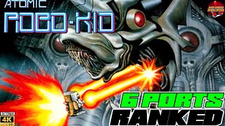Which Version of Atomic Robo-Kid Did I Rank No.1? Remaster #atomicrobokid #activision #arcadegames