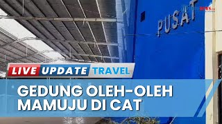 Lama Terbengkalai dan Tak Terurus, Gedung Pusat Oleh-oleh Mamuju Akhirnya Dicat & Diperbaiki