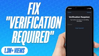 Fix "Verification Required" Message When Installing Free Apps from The App Store