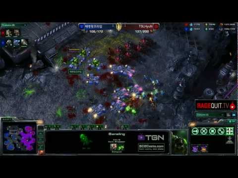 MarineKingPrime(T) v TSL.Hyun - G3 - Daybreak - IPL 5 Korean Regionals - 6.29.2012