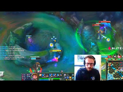 Bjergsen Takes Over Fight With Zoe