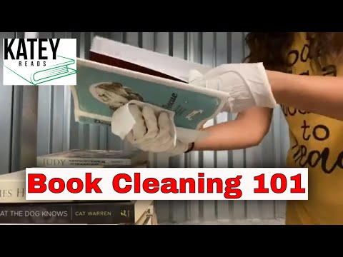 image-How do you clean a hardcover book cover?