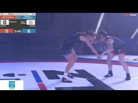 #4 Głodek Magdalena LOTTO ZAPASY vs Zasina Roksana BORUTA OLIMPIJCZYK