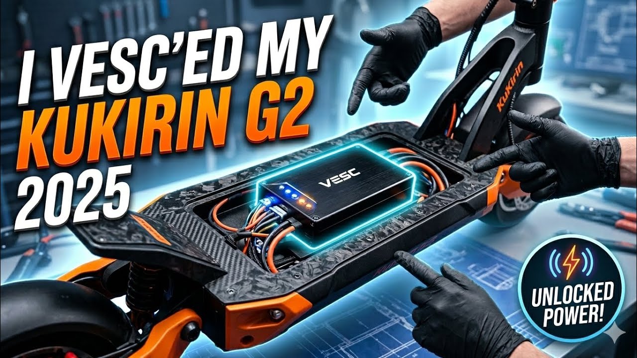 I VESC'ED MY KUKIRIN G2 2025