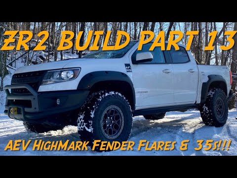 Part 13 Chevy ZR2 Diesel Build - HighMark Flares and 35s