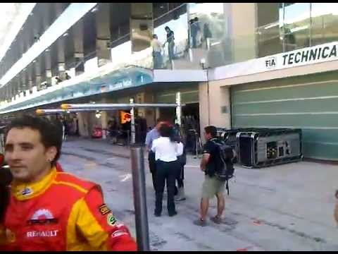 F1 Abu Dhabi- Pitlane parade- 13/11/2011