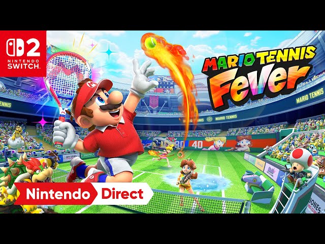 Mario Tennis Fever – Nintendo Direct 9.12.2025