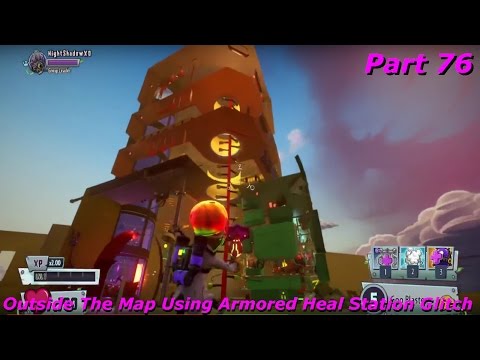 PVZ Garden Warfare 2 - How To Get Outside The Map Using Armored Heal Station Glitch Part 76