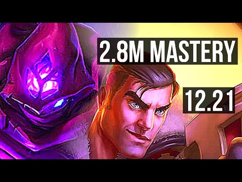MALZAHAR vs JAYCE (MID) | 2.8M mastery, 2000+ games, 4/2/8 | EUW Diamond | 12.21