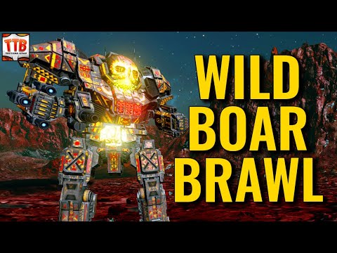Brawl like a Boar! - Atlas - German Mechgineering #470 - Mechwarrior Online 2022
