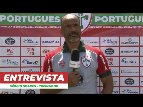 A2 | Entrevista pós jogo com Sérgio Soares RED BULL BRASIL 0 x 3 PORTUGUESA - 13/02/2022 || LUSA TV