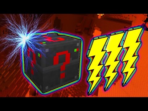 LUCKY ELECTRONIC BLOCKS RACE PARKOUR MOD CHALLENGE - MINECRAFT MODDED MINI-GAME!