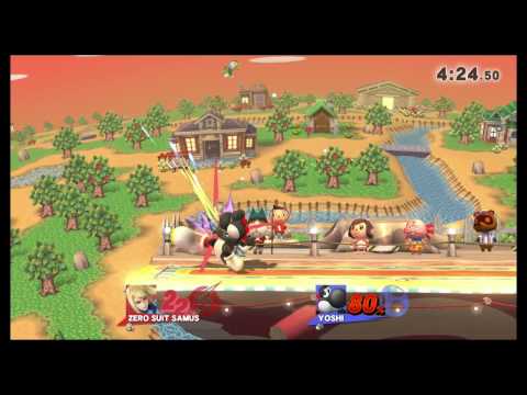 Super Smash Bros. for Wii U: Disorient (ZSS) vs BP oil (Yoshi)- Winners round 2 - JV3 in game 2!!!