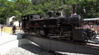 preview picture of video 'Le train à vapeur de l'Ardèche (Le Mastrou)'