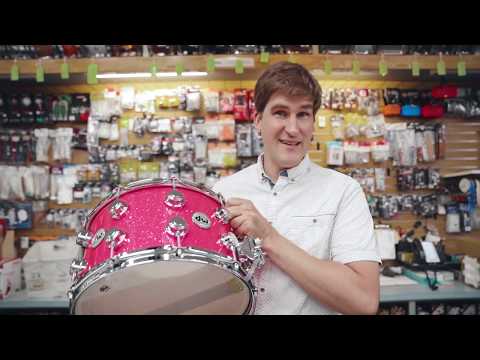 Snare Drum of The Month - DW Drum's Hot Pink Glass Wrap