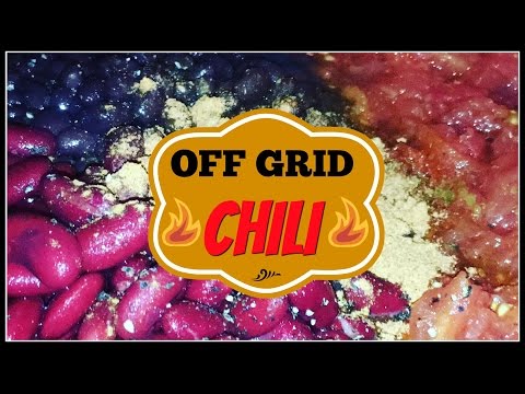 OFF GRID COOKING~Chili On The Lopi Liberty
