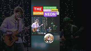 Do you know what John Used to record NEON? #johnmayer #novaxguitars #johnmayerlive #live #fender #jm