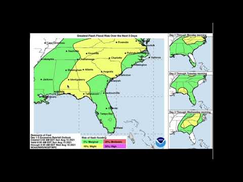 Weather Xtreme Video for Sunday, August 15, 2021