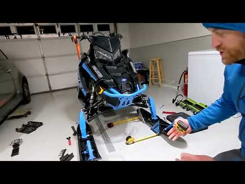 How to align your track and skis on a Polaris RMK Axys
