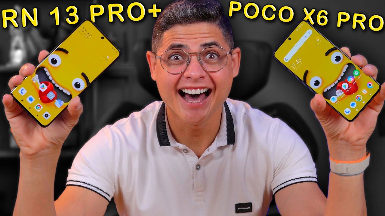 Xiaomi POCO X6 PRO vs Redmi Note 13 PRO PLUS - Veja qual o MELHOR para COMPRAR🔥