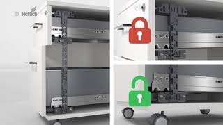 Locking system for drawers | Hettich