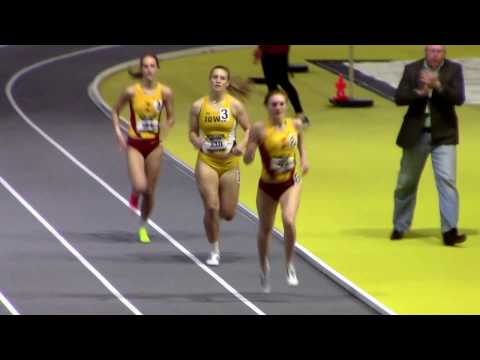 2017 Wieczorek:   Pentathlon 800m Allison Wahram and  Aubrianna Lantrip