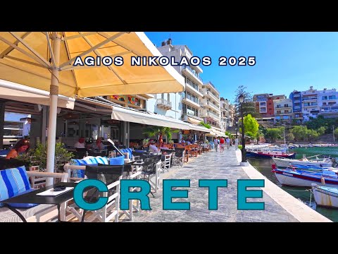 Agios Nikolaos, Crete 2025 🇬🇷 | Hidden Gem of Greece You Must Visit!
