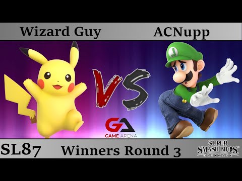 SmashLAN'D 87 - Winners Round 3: WU | Wizard Guy (Pikachu) vs ACNupp (Luigi)