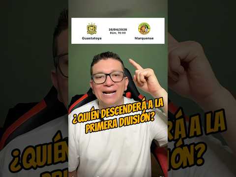 ¿Quién será el segundo equipo descendido de la Liga Nacional? #futbolchapin