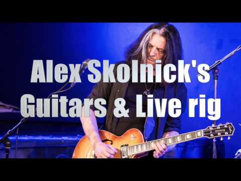ALEX SKOLNICK - Trio performance guitars & live rig