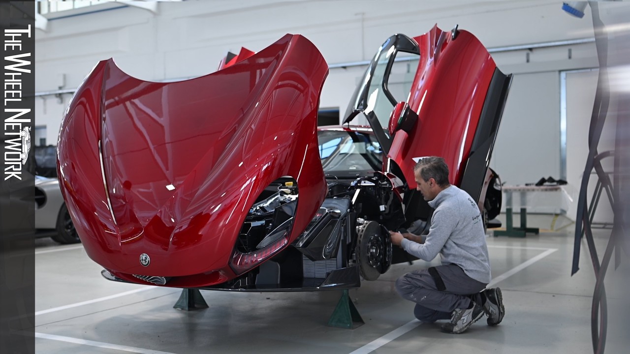 Building the Alfa Romeo 33 Stradale by Hand: Touring Superleggera Workshop Tour [4K]