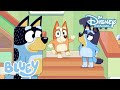 Bluey | Het Standbeeld | Disney Channel NL
