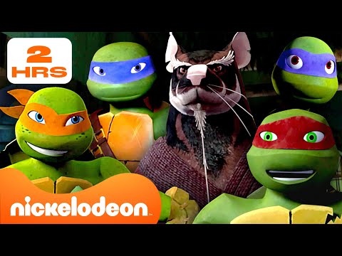 Les Tortues Ninja apprennent des leçons de vie de Maître Splinter! 💭 | Compilation de 2 heures