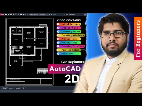 AutoCAD in 2 Hours | Complete AutoCAD 2D in Hindi for Beginners | Mechanical Civil Arch