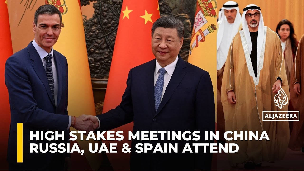 China hosts Russia, UAE and Spain for meetings on Hormuz blockade and war on Iran