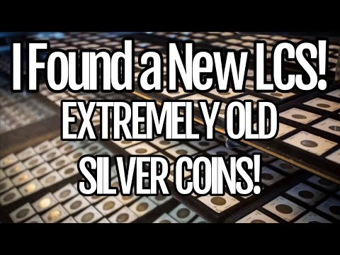 I Found a New LCS! Picked up some EXTREMELY OLD SILVER COINS!