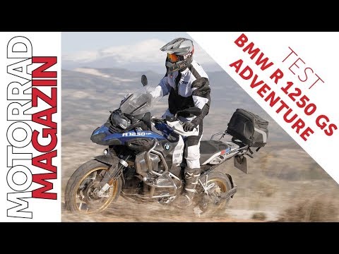 BMW R 1250 GS Adventure Test 2019 - Off-road check of the adventure version of the Bavarian bests...