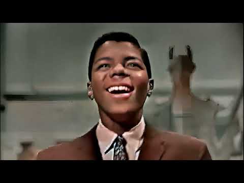 4K Remastered Colorized, Frankie Lymon - Little Bitty Pretty One 1957
