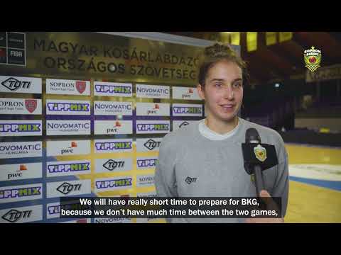 2023.01.14. BKG-PRIMA NATURA Szigetszentmiklós - Sopron Basket, beharangozó