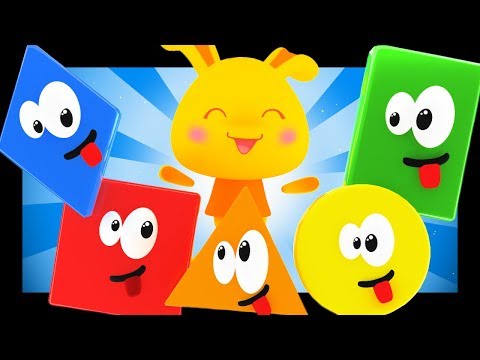 Les formes - Chansons et comptines pour apprendre les chiffres, l'alphabet et les formes - Titounis