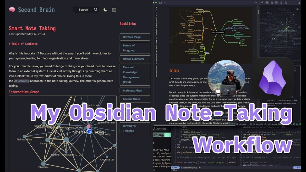 My Obsidian Note-Taking Workflow