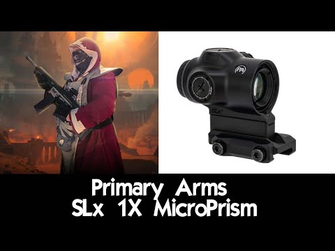 Primary Arms SLx 1X MicroPrism™ Scope - Red Illuminated ACSS