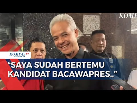 Bacapres Ganjar Akui Sudah Temui Kandidat Bacawapres, dari Mahfud MD hingga Sandiaga Uno