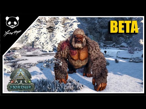 Official PVE - Fjordur Boss Fights - Deinonychus vs Beta Megapithecus | ARK: Survival Evolved
