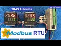 DVP 14SS2 Modbus RTU Autonics TK4S Tutorial