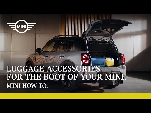 Using the Luggage Accessories for the Boot of Your MINI | MINI Ottawa
